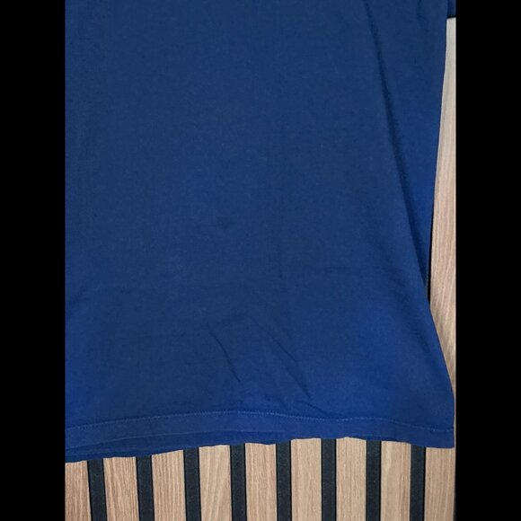 Lady White Co T Shirt Medium Mens Blue Short Sleeve 100% Cotton Sanforized - Picture 6 of 7